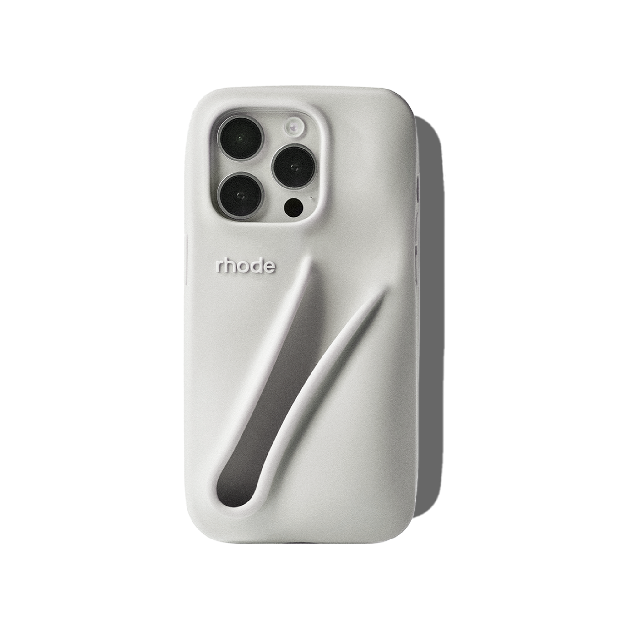 lip case (grey) no lip